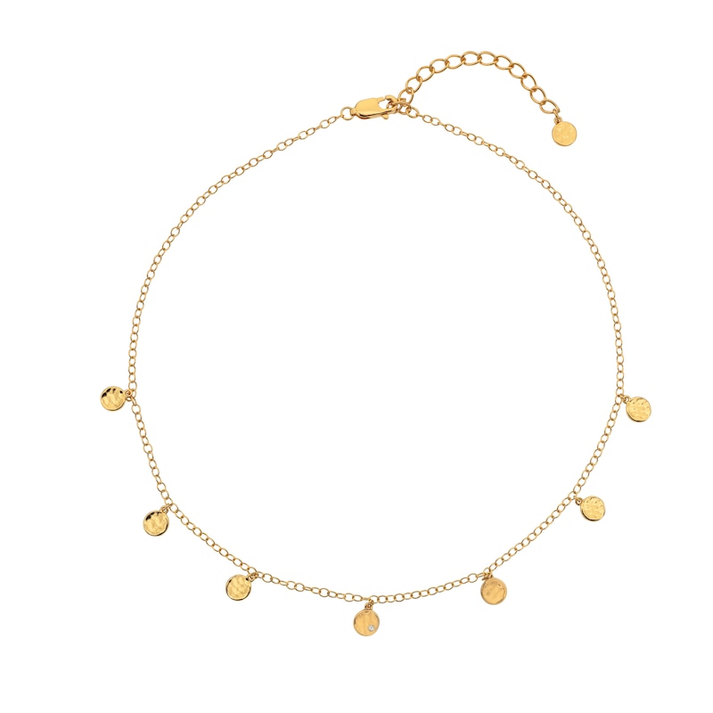 Main Image 1 of Hot Diamonds X Jac Jossa Lunar 18ct Gold Plated Choker
