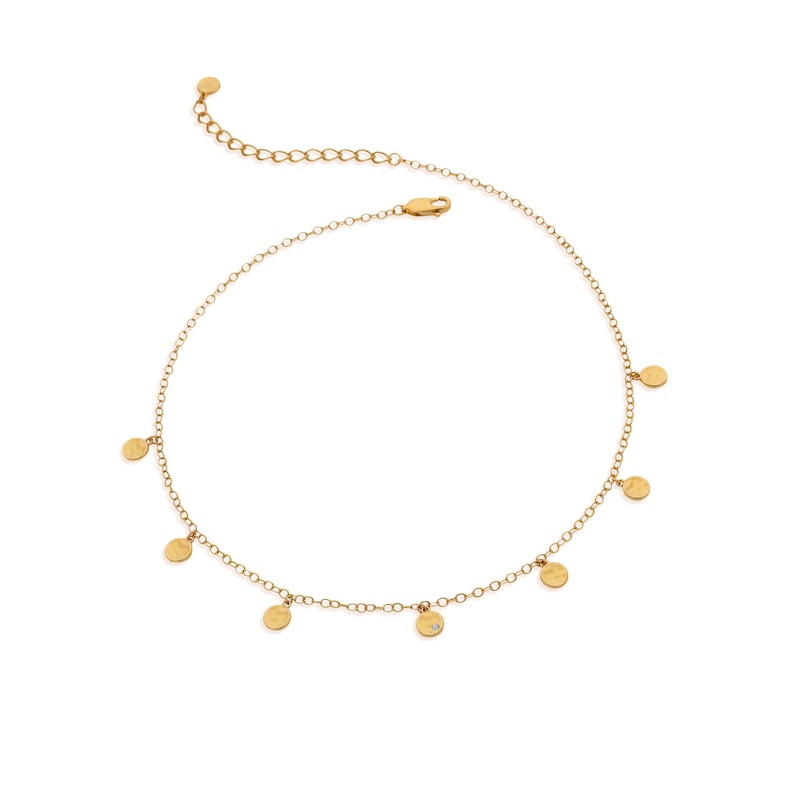 Main Image 2 of Hot Diamonds X Jac Jossa Lunar 18ct Gold Plated Choker