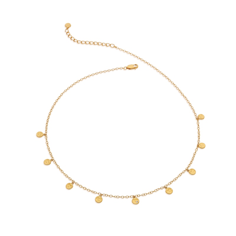 Main Image 2 of Hot Diamonds X Jac Jossa Lunar 18ct Gold Plated Necklace