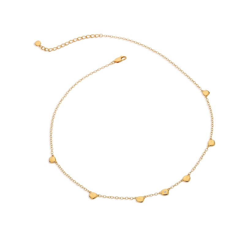 Main Image 2 of Hot Diamonds X Jac Jossa Beach 18ct Gold Plated Necklace