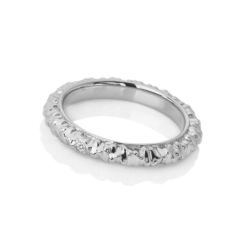 Hot Diamonds X Jac Jossa Believe Sterling Silver Ring