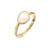Thumbnail Image 1 of Hot Diamonds X Jac Jossa 18ct Gold Plated MOP Ring