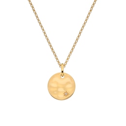Hot Diamonds X Jac Jossa Lunar 18ct Gold Plated Pendant