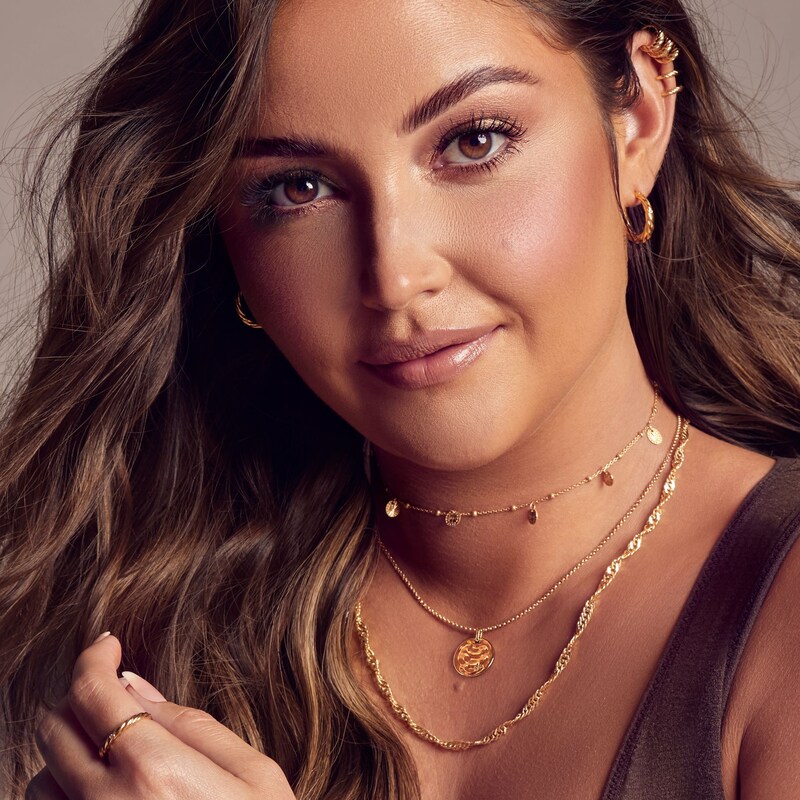 Hot Diamonds X Jac Jossa Lunar 18ct Gold Plated Pendant