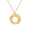 Thumbnail Image 1 of Hot Diamonds X Jac Jossa Believe 18ct Gold Plated Large Textured Pendant