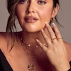 Thumbnail Image 3 of Hot Diamonds X Jac Jossa Believe 18ct Gold Plated Large Textured Pendant