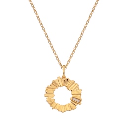 Hot Diamonds X Jac Jossa Believe 18ct Gold Plated Pendant
