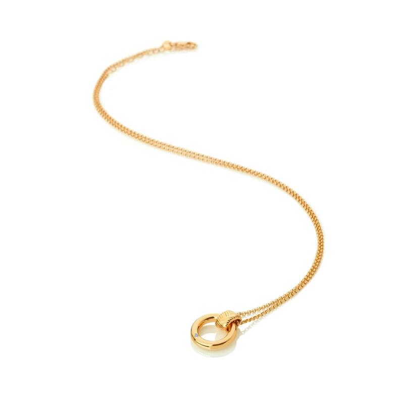 Main Image 2 of Hot Diamonds X Jac Jossa Spirit 18ct Gold Plated Pendant
