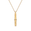 Thumbnail Image 0 of Hot Diamonds X Jac Jossa Beach 18ct Gold Plated Bar Pendant