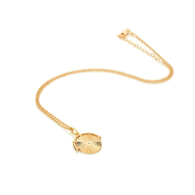 Main Image 2 of Hot Diamonds X Jac Jossa Hope 18ct Gold Plated Halo Pendant