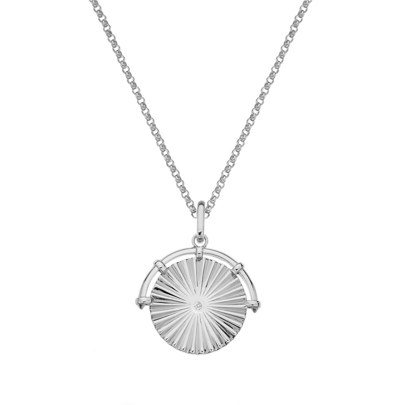Main Image 1 of Hot Diamonds X Jac Jossa Hope Sterling Silver Halo Pendant