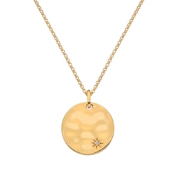 Hot Diamonds X Jac Jossa Lunar 18ct Gold Plated Large Pendant