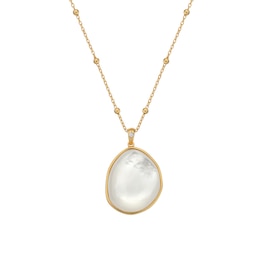 Hot Diamonds X Jac Jossa 18ct Gold Plated MOP Pendant