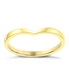 Thumbnail Image 0 of Ladies' 18ct Yellow Gold Shaped Slim Wedding Ring