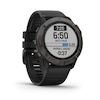 Thumbnail Image 2 of Garmin fēnix 6X Pro Solar Black Silicone Strap Smartwatch