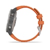 Thumbnail Image 3 of Garmin fēnix 6 Sapphire Orange Silicone Strap Smartwatch