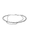 Thumbnail Image 0 of Fossil Ladies' Multi Beaded Silver Tone Bracelet