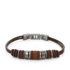 Thumbnail Image 0 of Fossil Men's Rondell Brown Leather Bracelet