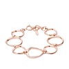 Thumbnail Image 0 of Fossil Ladies' Rose Gold Tone Crystal Twist Bracelet