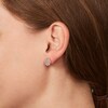 Thumbnail Image 3 of Fossil Ladies' Rose Gold Tone Crystal Disc Stud Earrings