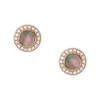Thumbnail Image 0 of Fossil Ladies' Rose Gold Tone MOP Disc Stud Earrings