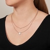 Thumbnail Image 1 of Fossil Rose Gold Tone Two Chain Necklace