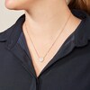 Thumbnail Image 2 of Fossil Ladies' Rose Gold Tone Mother Of Pearl Heart Pendant