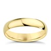 Thumbnail Image 1 of 18ct Yellow Gold 4mm Extra Heavy D Shape Ring