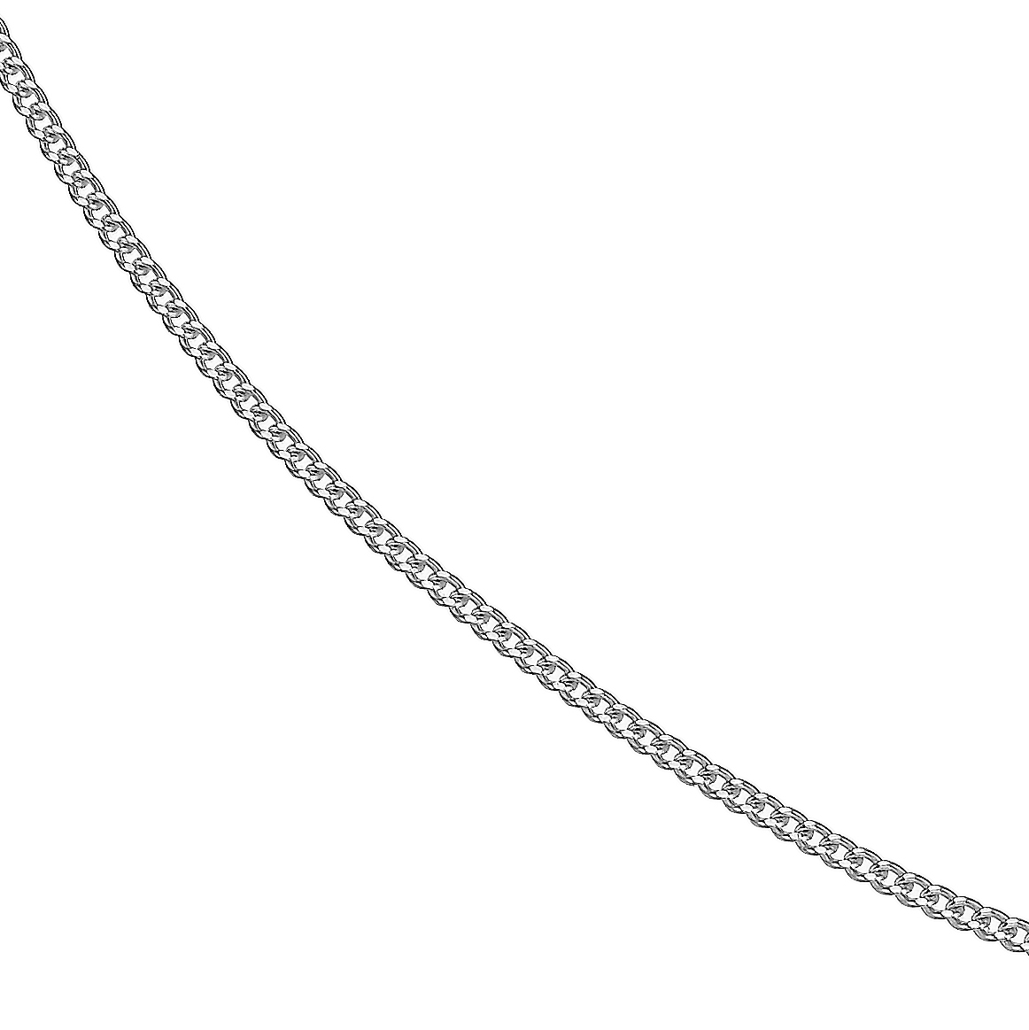 Sterling Silver Adjustable Dainty Curb Chain