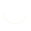 Thumbnail Image 3 of 9ct Yellow Gold Solid 18" Dainty Curb Chain