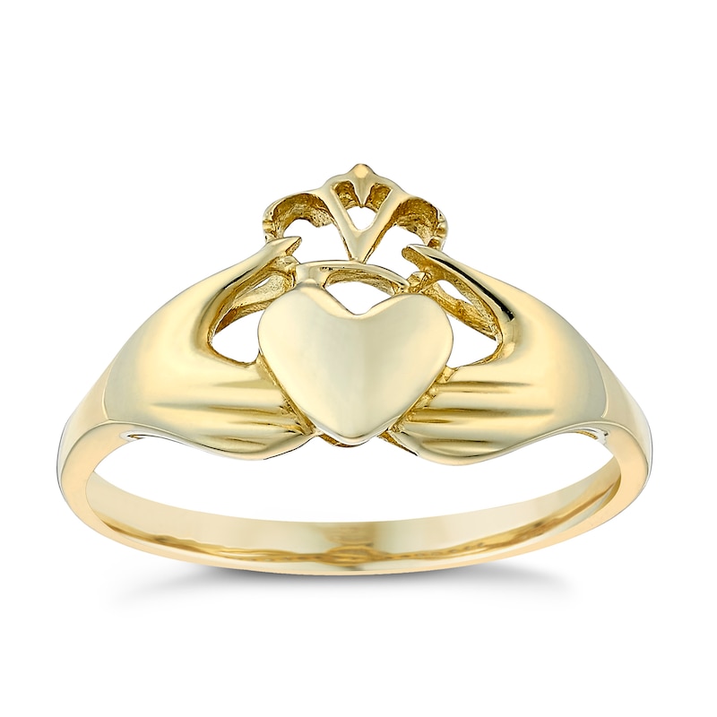 9ct Gold Claddagh Ring