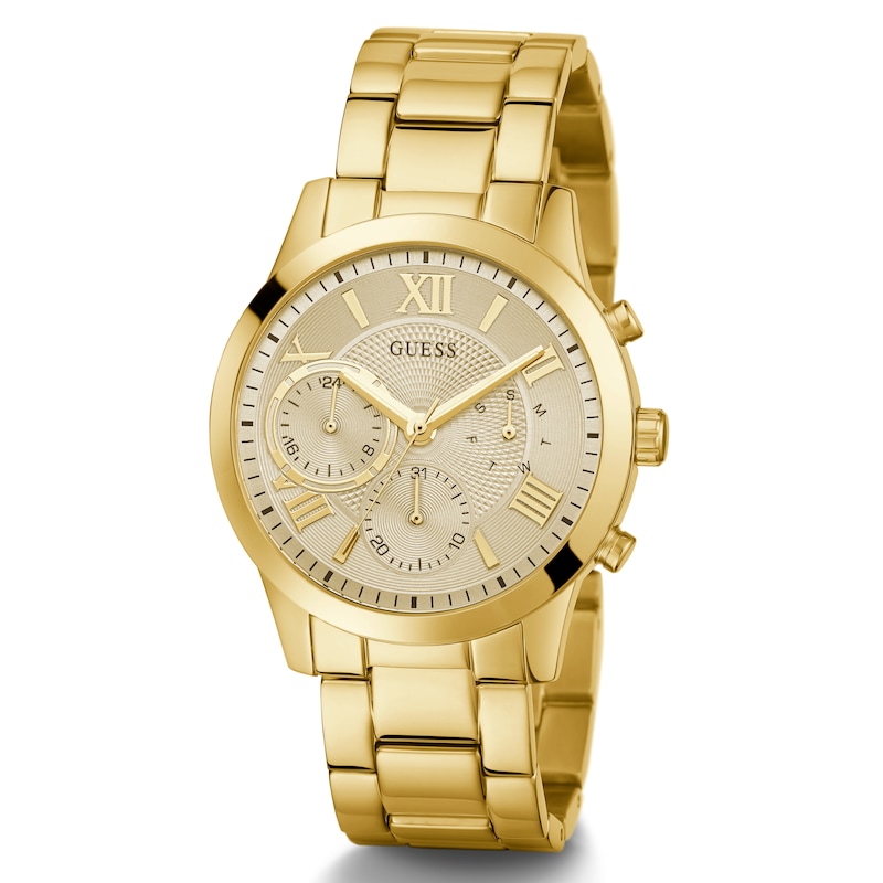 Main Image 3 of Guess Ladies' Chrono Dial Gold Tone Bracelet Watch