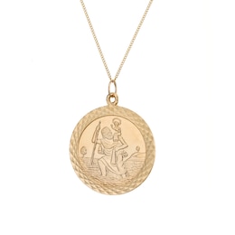 9ct Yellow Gold St Christopher
