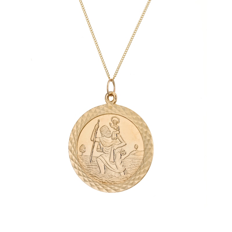 9ct Gold St Christopher