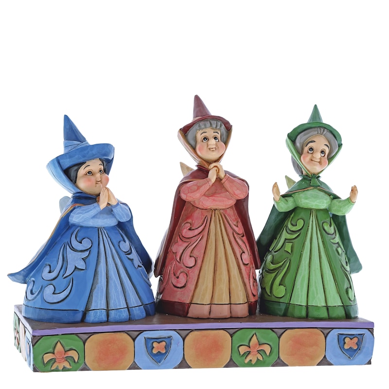 Disney Traditions Royal Guests Three Fairies Figurine