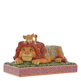 Disney Traditions The Lion King Mufasa & Simba Figurine