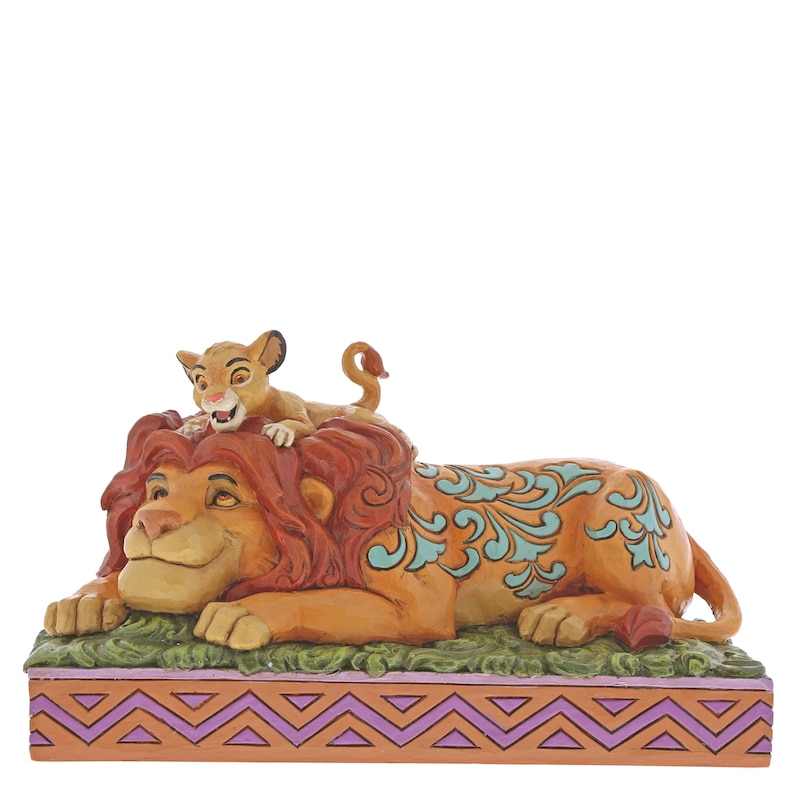 Main Image 2 of Disney Traditions The Lion King Mufasa & Simba Figurine