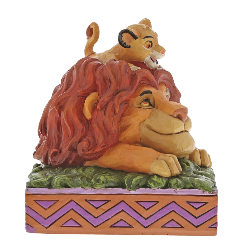 Main Image 3 of Disney Traditions The Lion King Mufasa & Simba Figurine