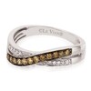 Thumbnail Image 1 of Le Vian 14ct Vanilla Gold Chocolate Diamond Ring