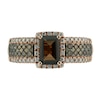 Thumbnail Image 1 of Le Vian 14ct Strawberry Gold 0.50ct Diamond & Quartz Ring