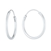 Thumbnail Image 1 of Sterling Silver 18mm Sleeper Earrings