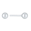 Thumbnail Image 1 of Sterling Silver 4mm Ball Stud Earrings