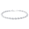 Thumbnail Image 0 of Sterling Silver 7.25 Inch Rope Bracelet