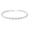 Thumbnail Image 1 of Sterling Silver 7.25" Rope Bracelet