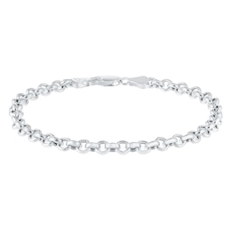 Sterling Silver 7.5" Belcher Bracelet