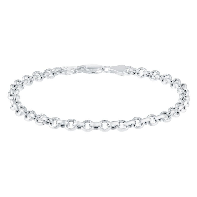 Main Image 1 of Sterling Silver 7.5" Belcher Bracelet