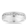 Thumbnail Image 0 of Titanium Plaited Centre Design Ring