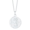 Thumbnail Image 1 of Sterling Silver 20" Belcher Chain & St Christopher Pendant