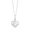 Thumbnail Image 1 of Sterling Silver Filigree Heart Pendant