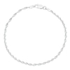 Thumbnail Image 0 of Sterling Silver Twisted Herringbone Bracelet